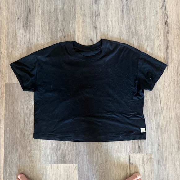 Vuori Energy Tee - Black - Size S - Picture 2 of 3